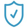 Shield with checkmark icon