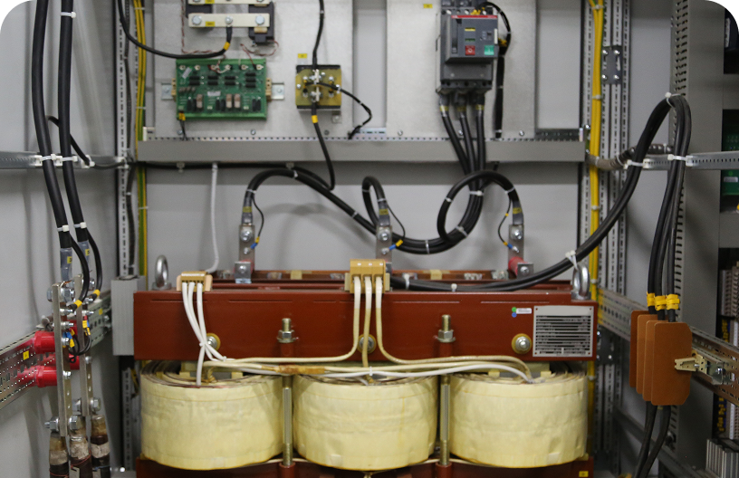Electrical components and wiring connections