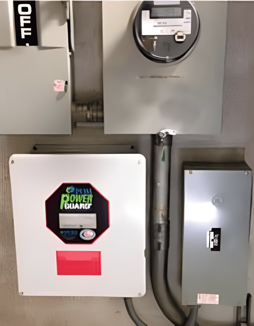 Home electrical meter and inverter control panels